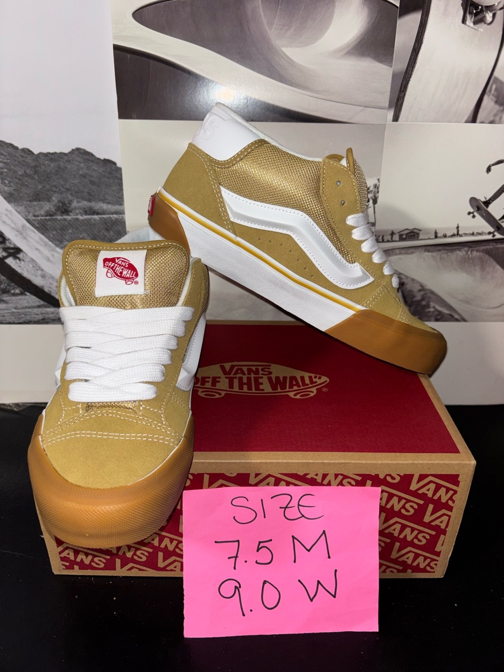 Vans Knu Mid sz 7.5 Men’s 9.0 Women’s